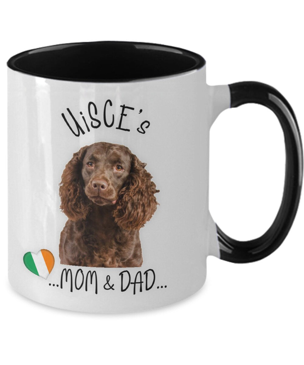 Irish Water Cocker Spaniel Mug for Proud Dog Mom and Dad