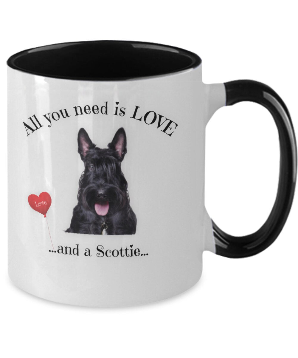 All You Need Is Love and a Scottie Dog Coffee Mug