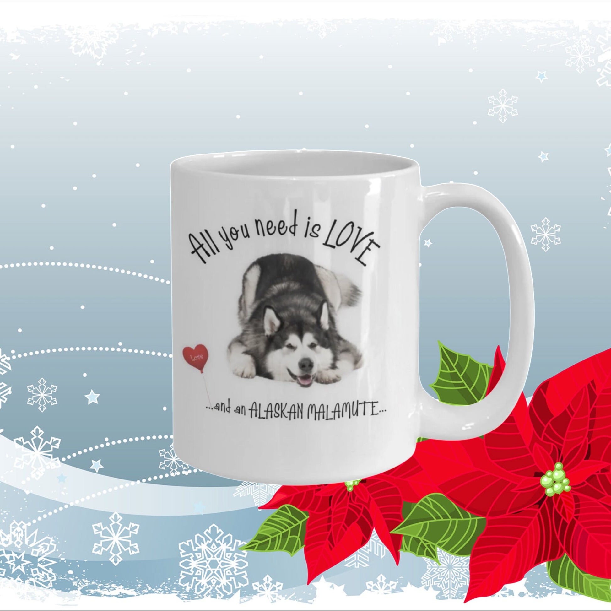 Alaskan Malamute Coffee Mug Perfect Gift for Dog Lovers