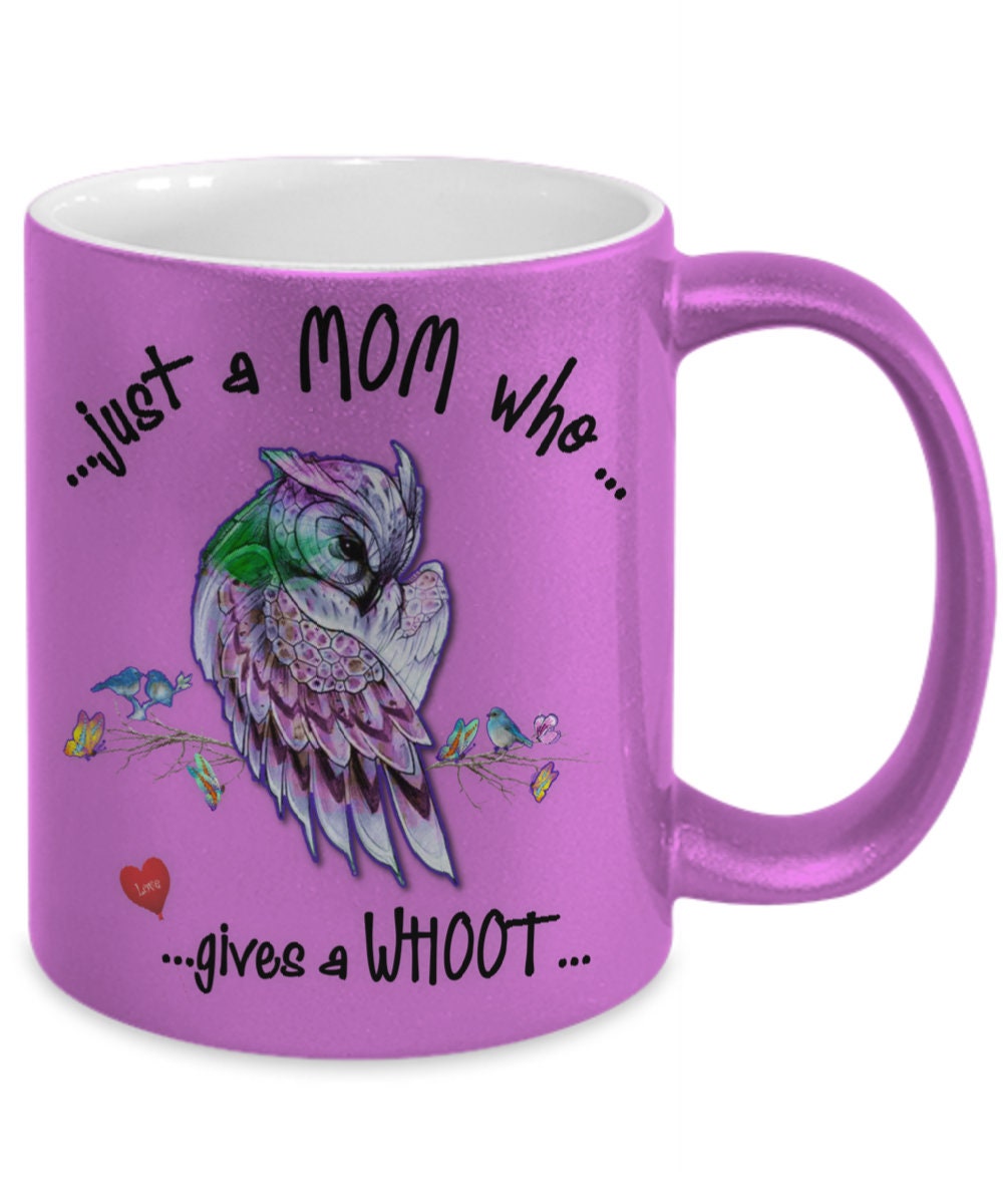 Mom Owl Mug Gift for Moms Who Love Owls