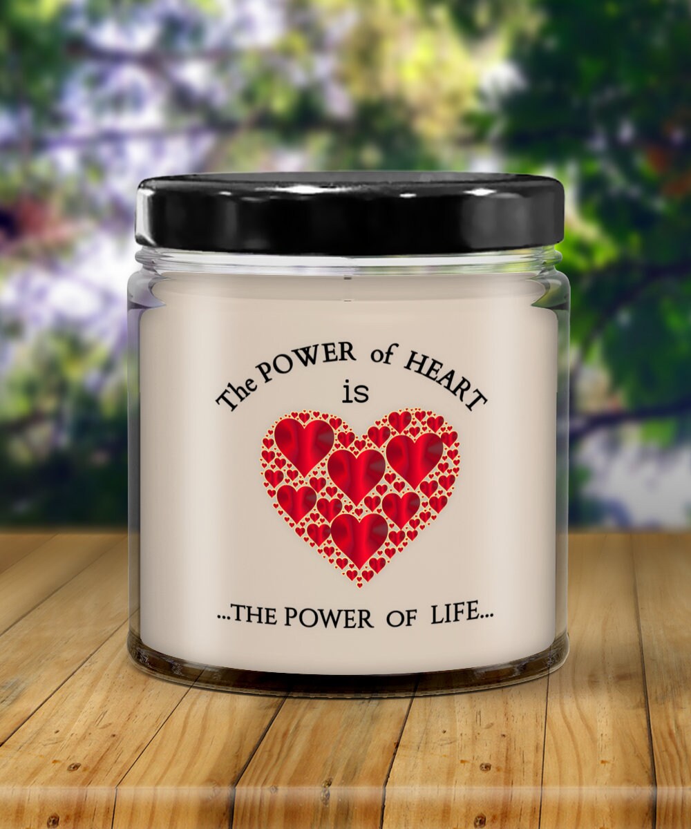 Life quote vanilla candle in jar heartfelt gift for her or mom