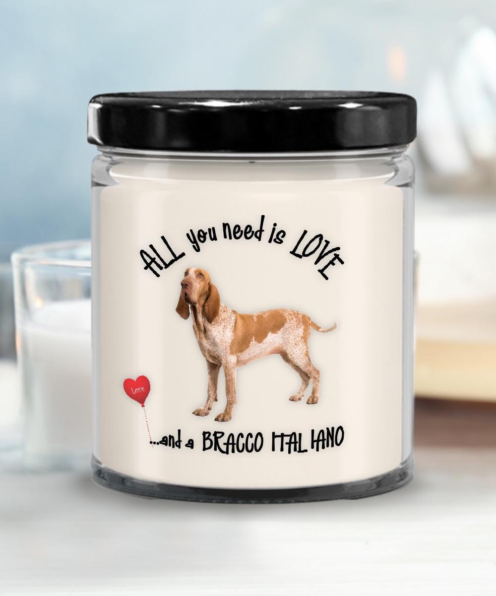 All you need is love and a BRACCO Italiano candle gift