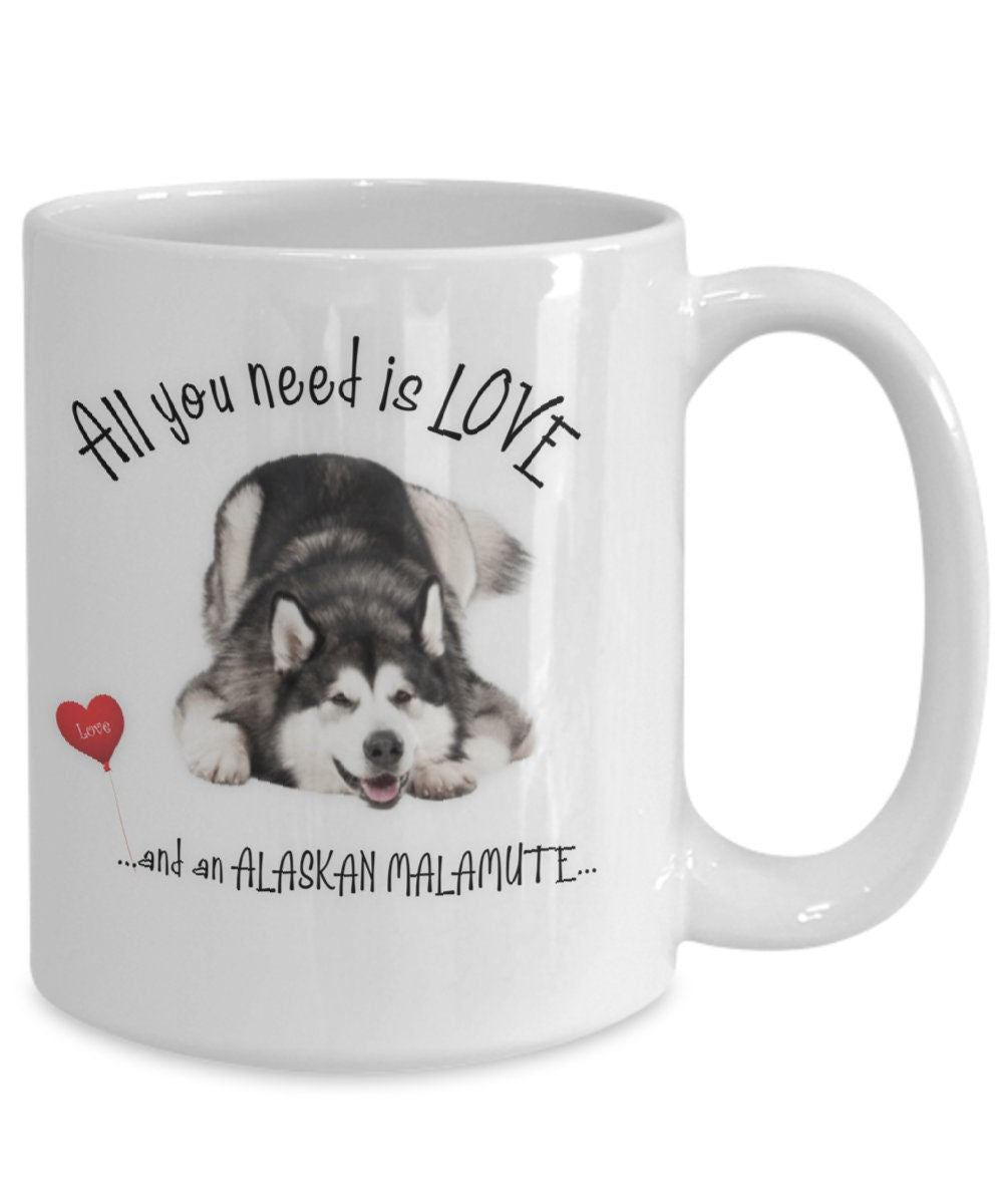 Alaskan Malamute Coffee Mug Perfect Gift for Dog Lovers