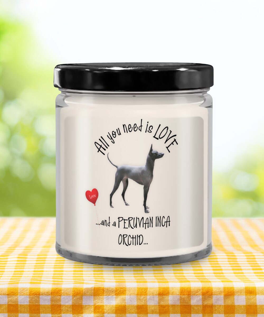 All you need is love and a Peruvian Inca Orchid candle
