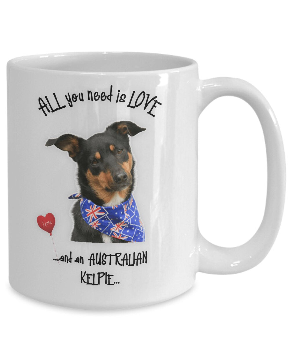 Celebrate Your Love with the Australian Kelpie Dog Mug Gift