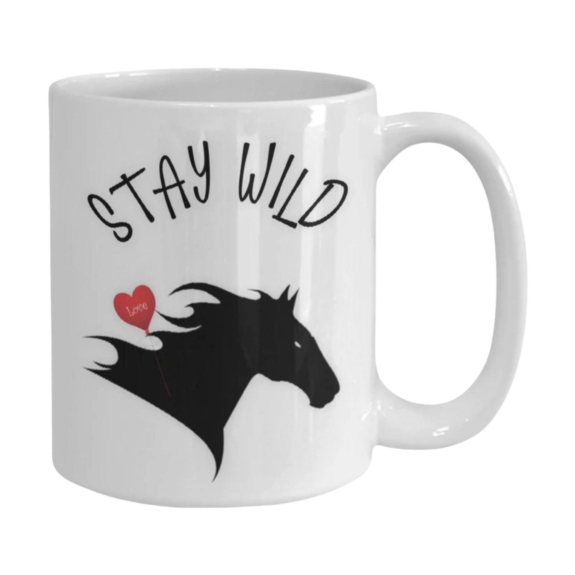Stay Wild Horse Mug Perfect for Coffee or Tea Lovers