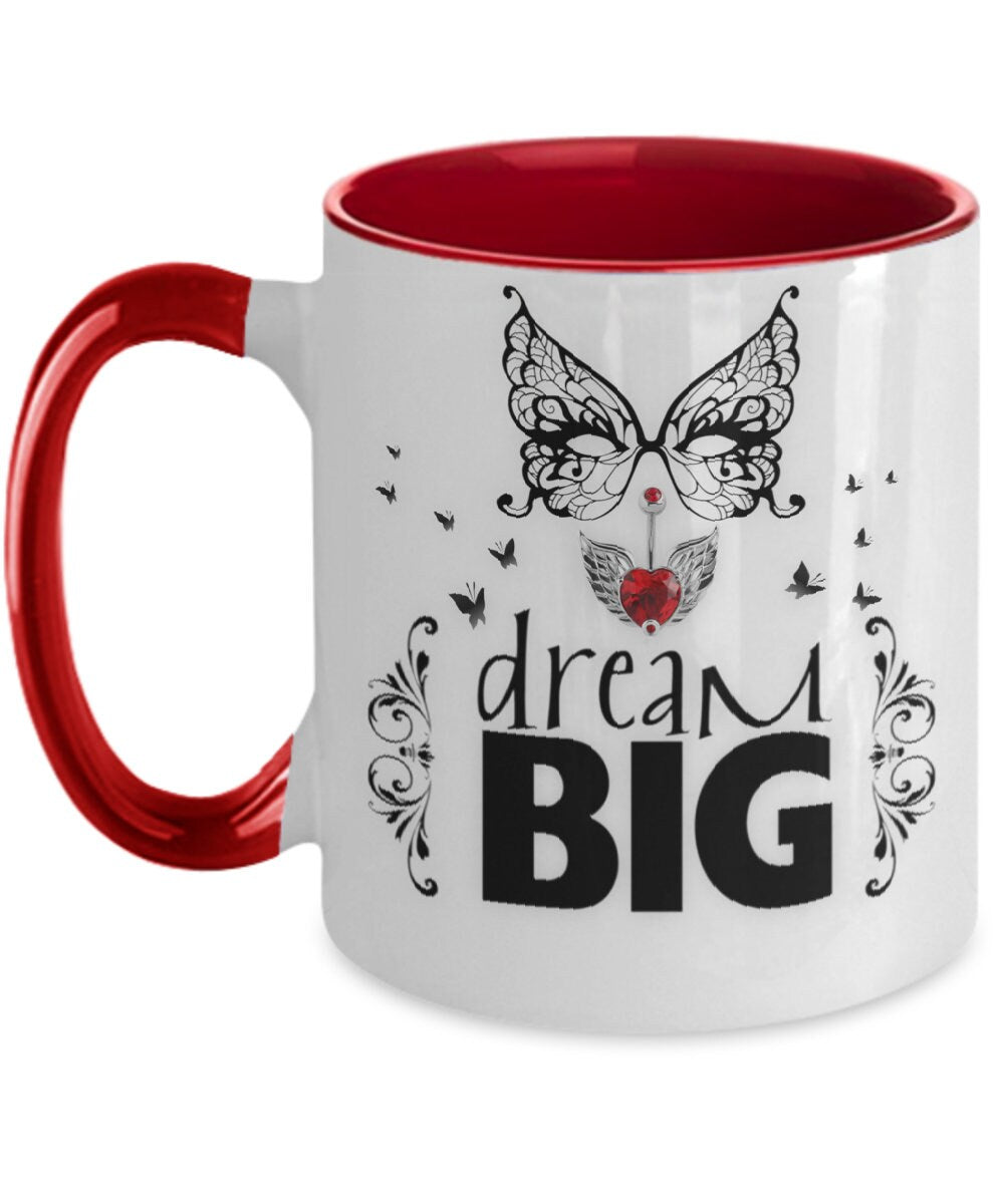 Dream Big Inspirational Coffee Mug Perfect Gift for Her