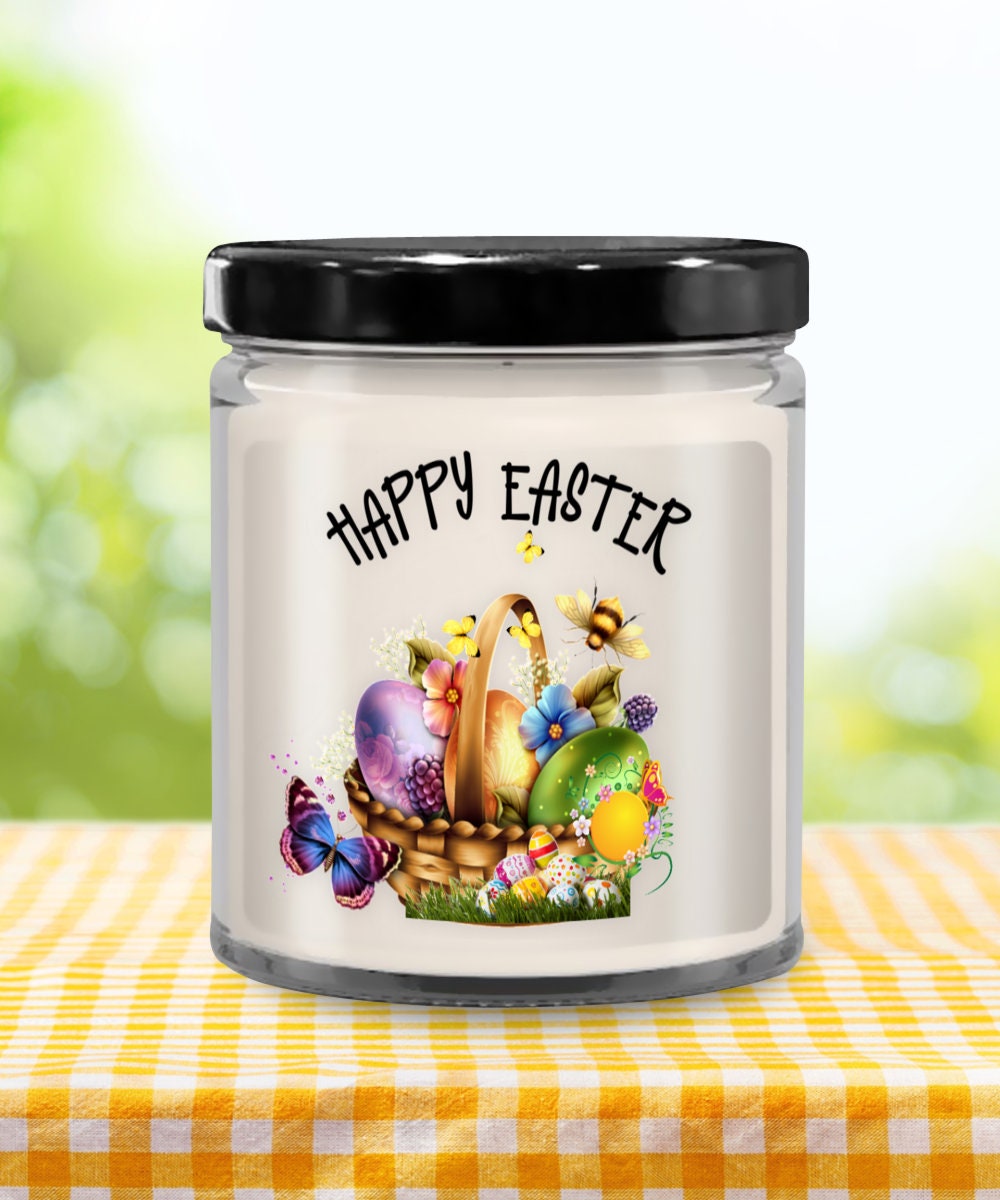 Happy Easter candle makes a perfect thoughtful Easter gift