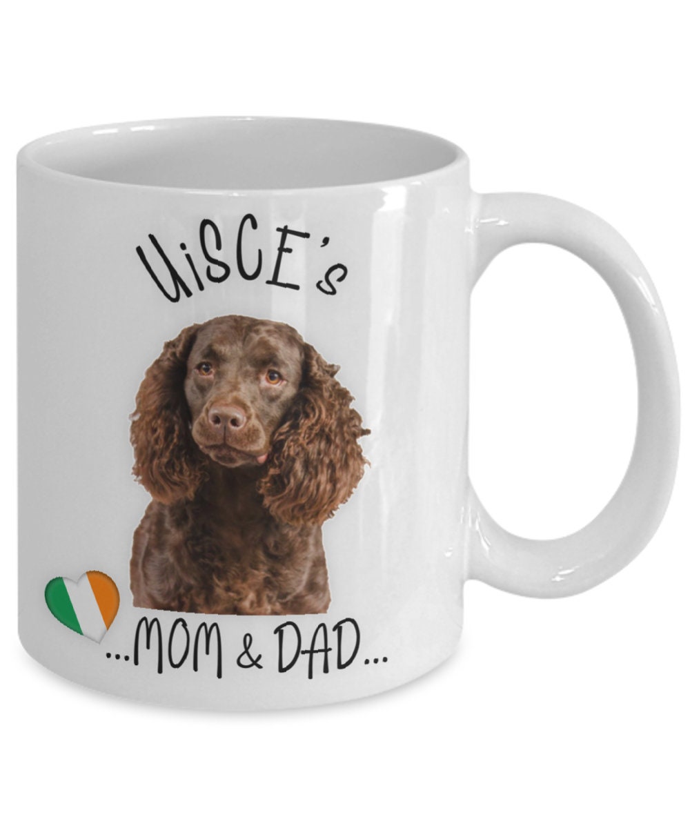 Irish Water Cocker Spaniel Coffee Mug for Uisce Mom and Dad