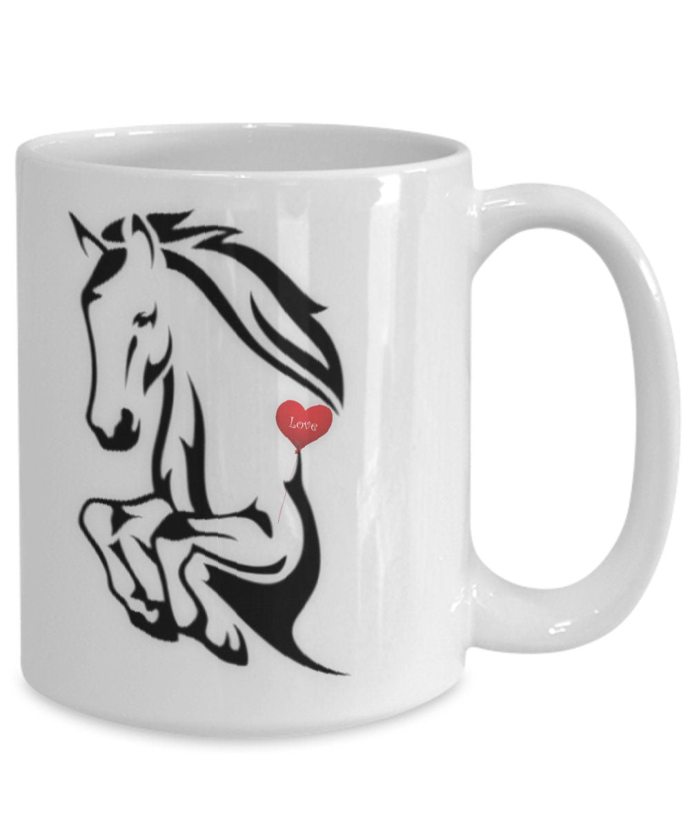 Celebrate Horse Love with This Elegant My Horse Gift Mug