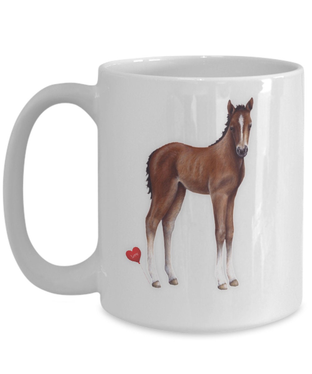 Celebrate Horse Love with This Cute Baby Horse Mug for Moms