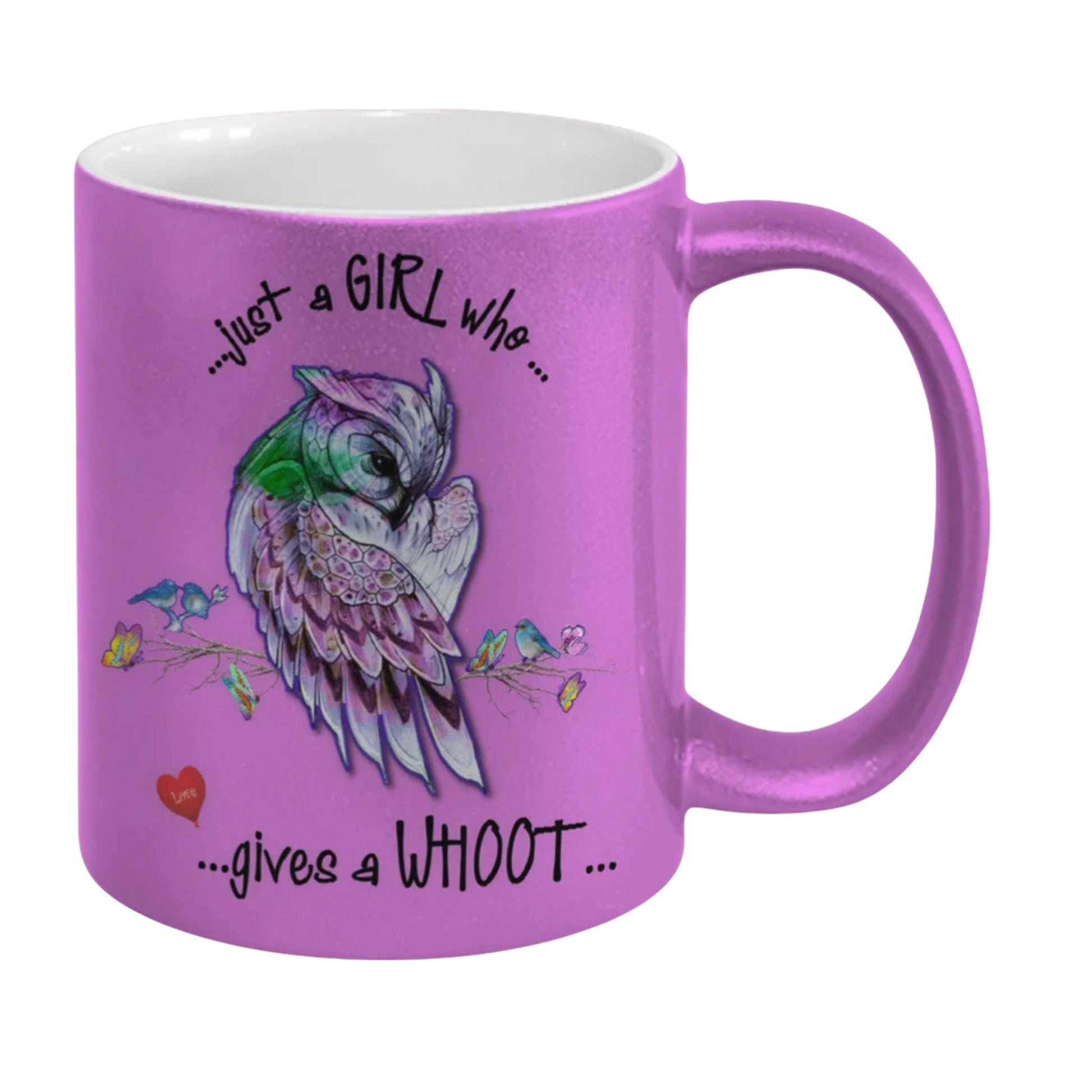Owl Mug for Girls Who Love Owls Fun Gift Coffee Cup