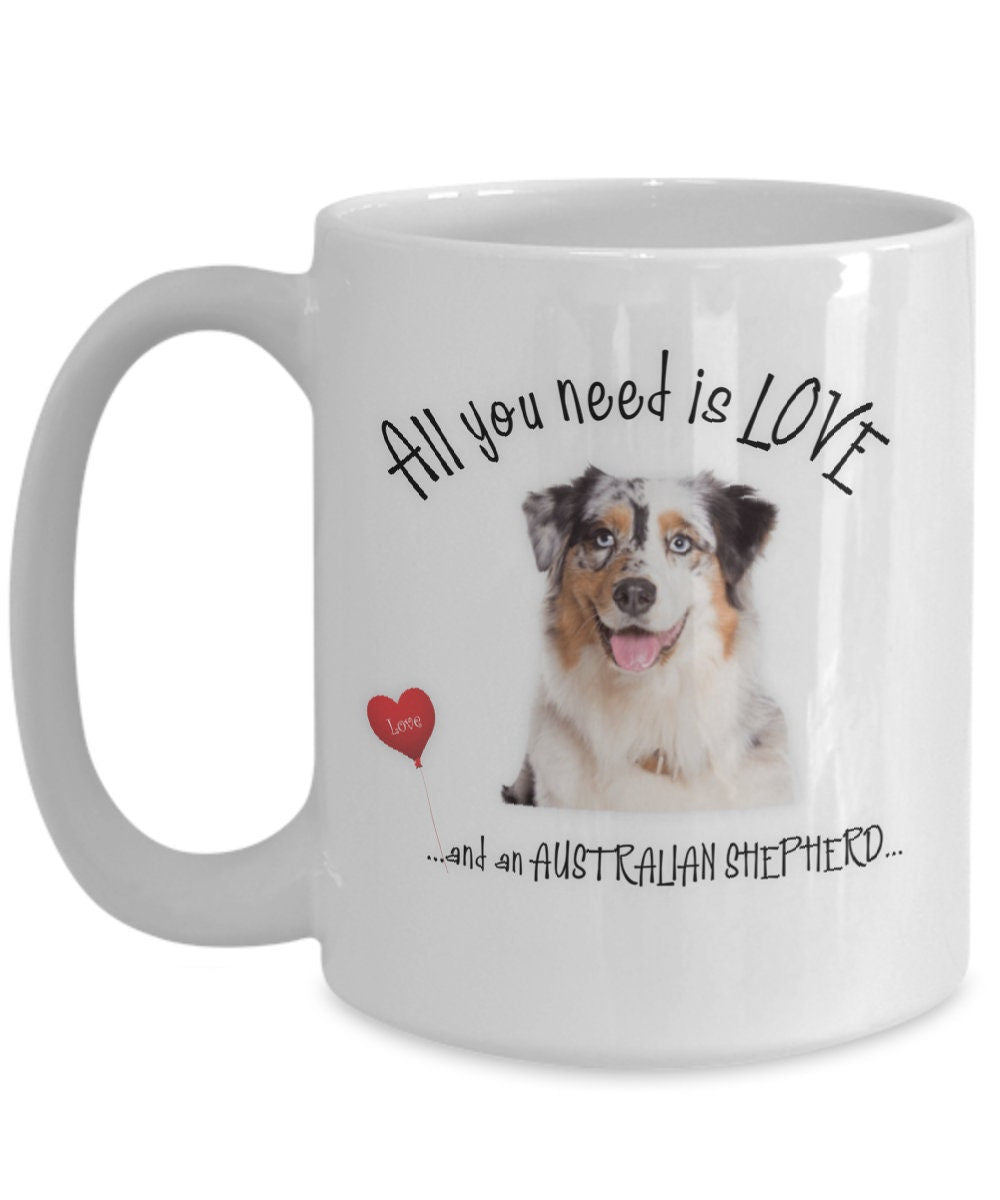 Australian Shepherd Coffee Mug Gift for Dog Lovers