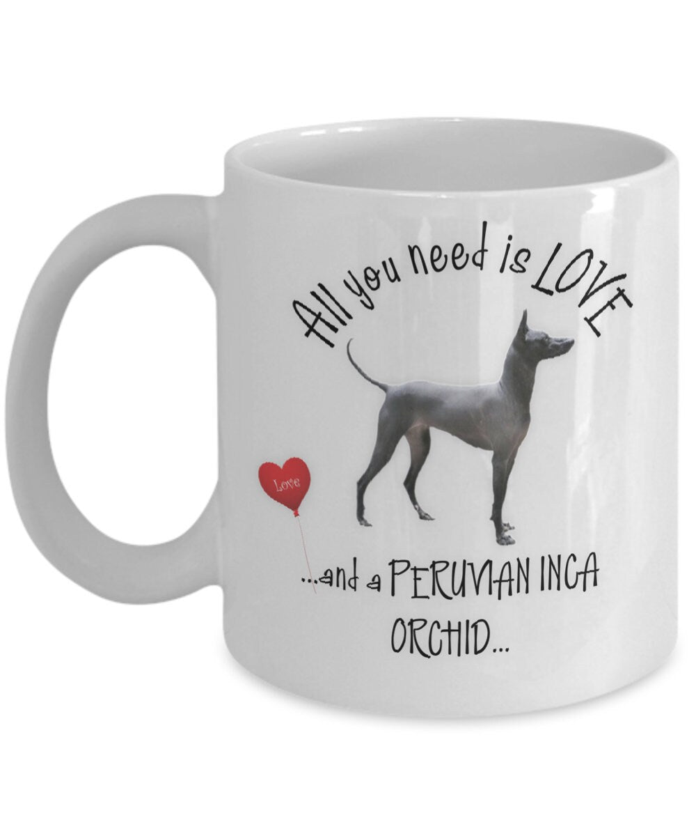All you need is love and a Peruvian Inca Orchid mug