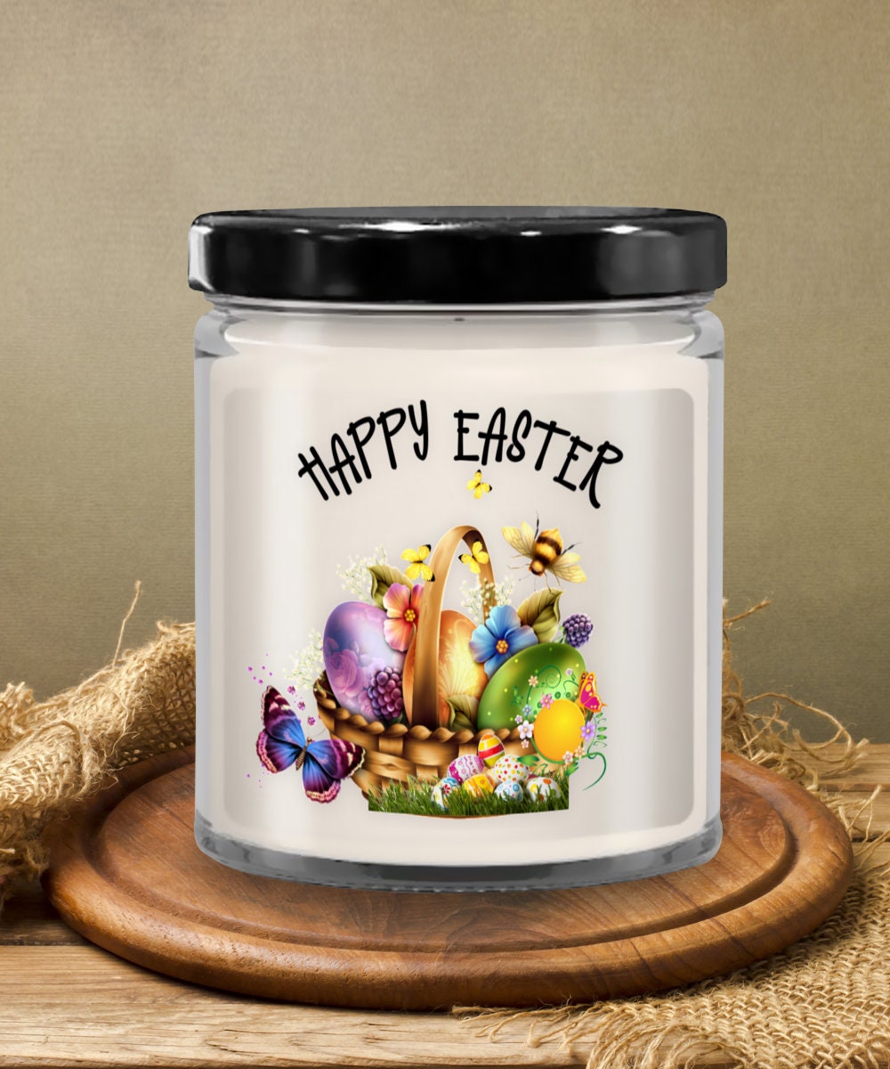 Happy Easter candle makes a perfect thoughtful Easter gift