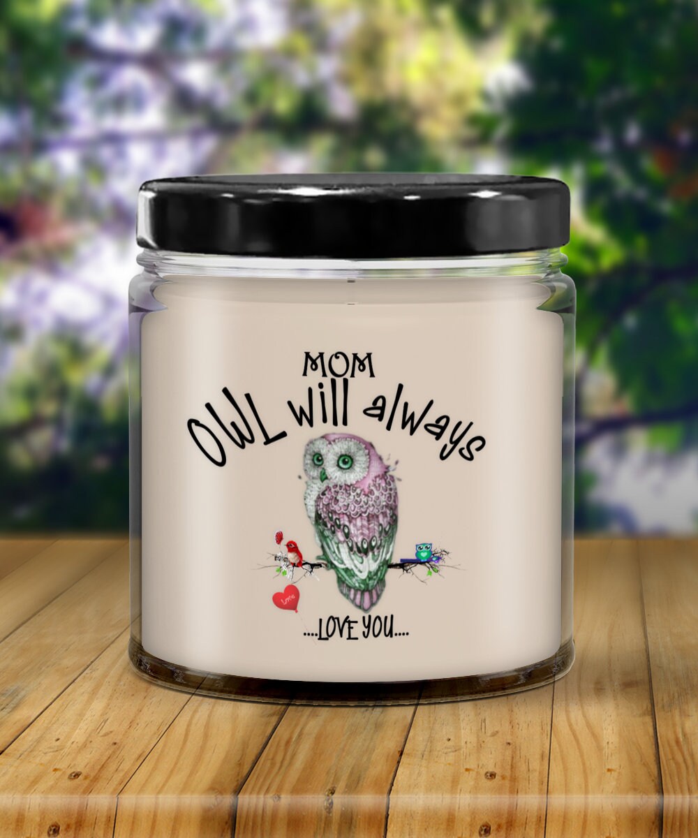 Vanilla Scented Candle Gift for Mom I Will Always Love You