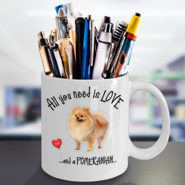 Pomeranian Dog Mom Coffee Mug Gift for Pomeranian Lovers