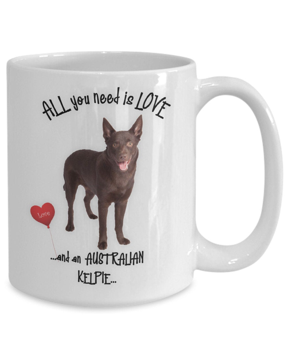 Australian Kelpie Dog Mug for Coffee Lovers and Pet Moms