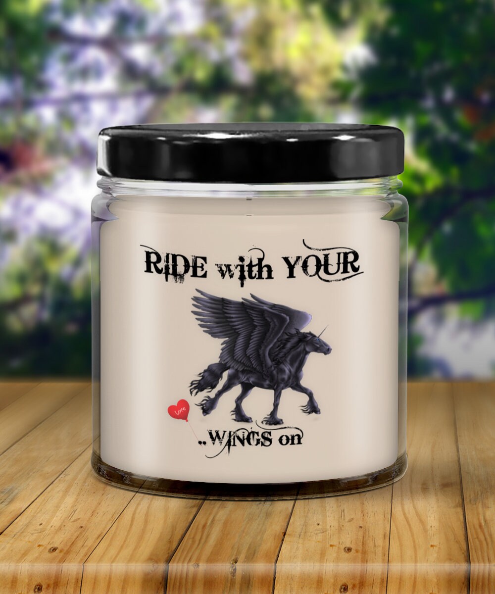 Horse Candle Gift for Horse Lovers Horse Riding and Mom Inspired