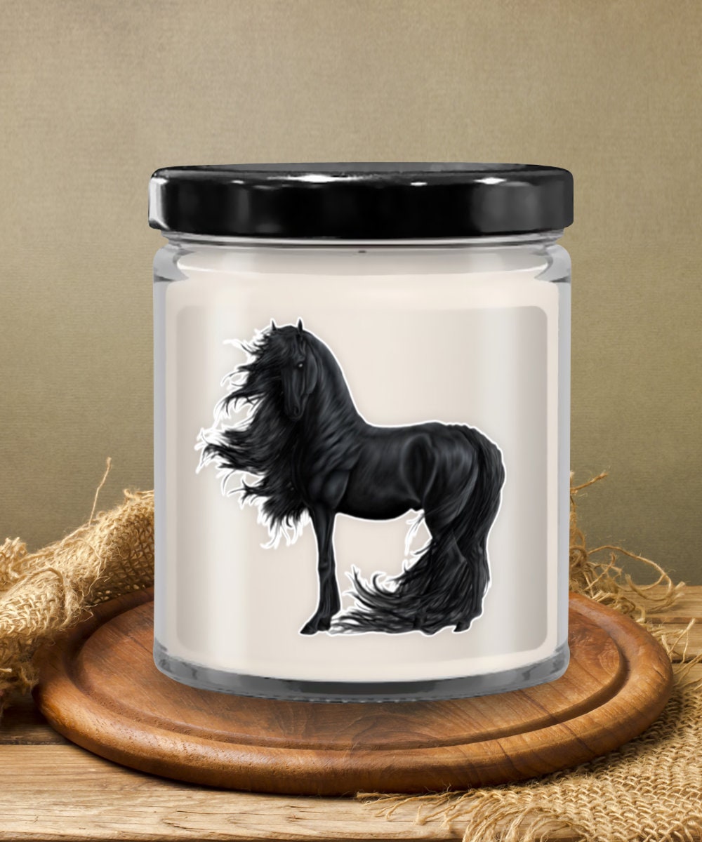 Vanilla Scented Candle Horse Gift for the Horse Lover