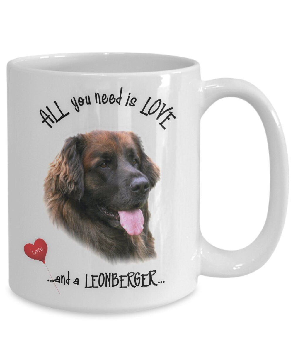 All you need is love and a Leonberger mug for every day