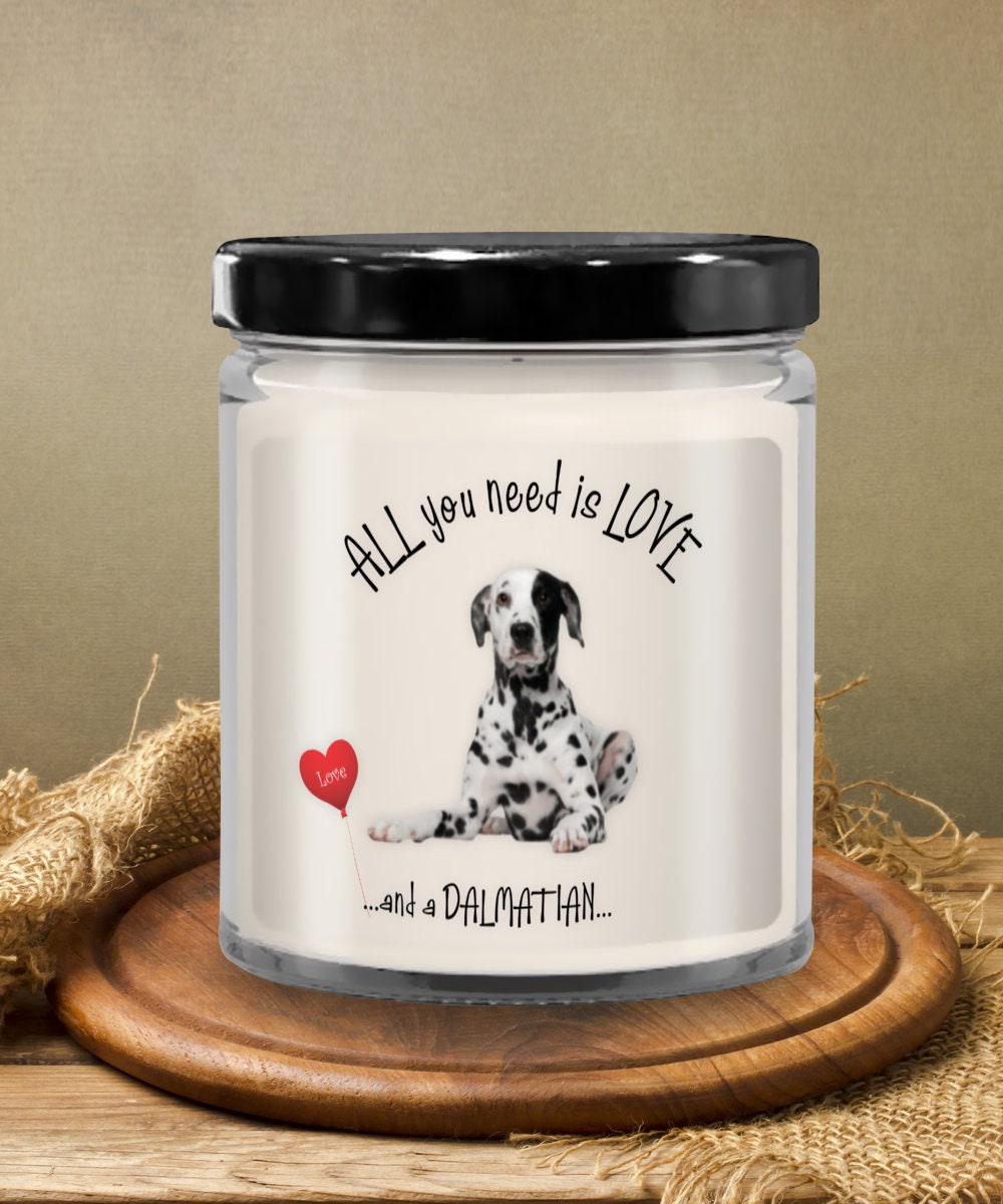 Dalmatian Candle Gift for Dog Lovers Perfect Pet Decor