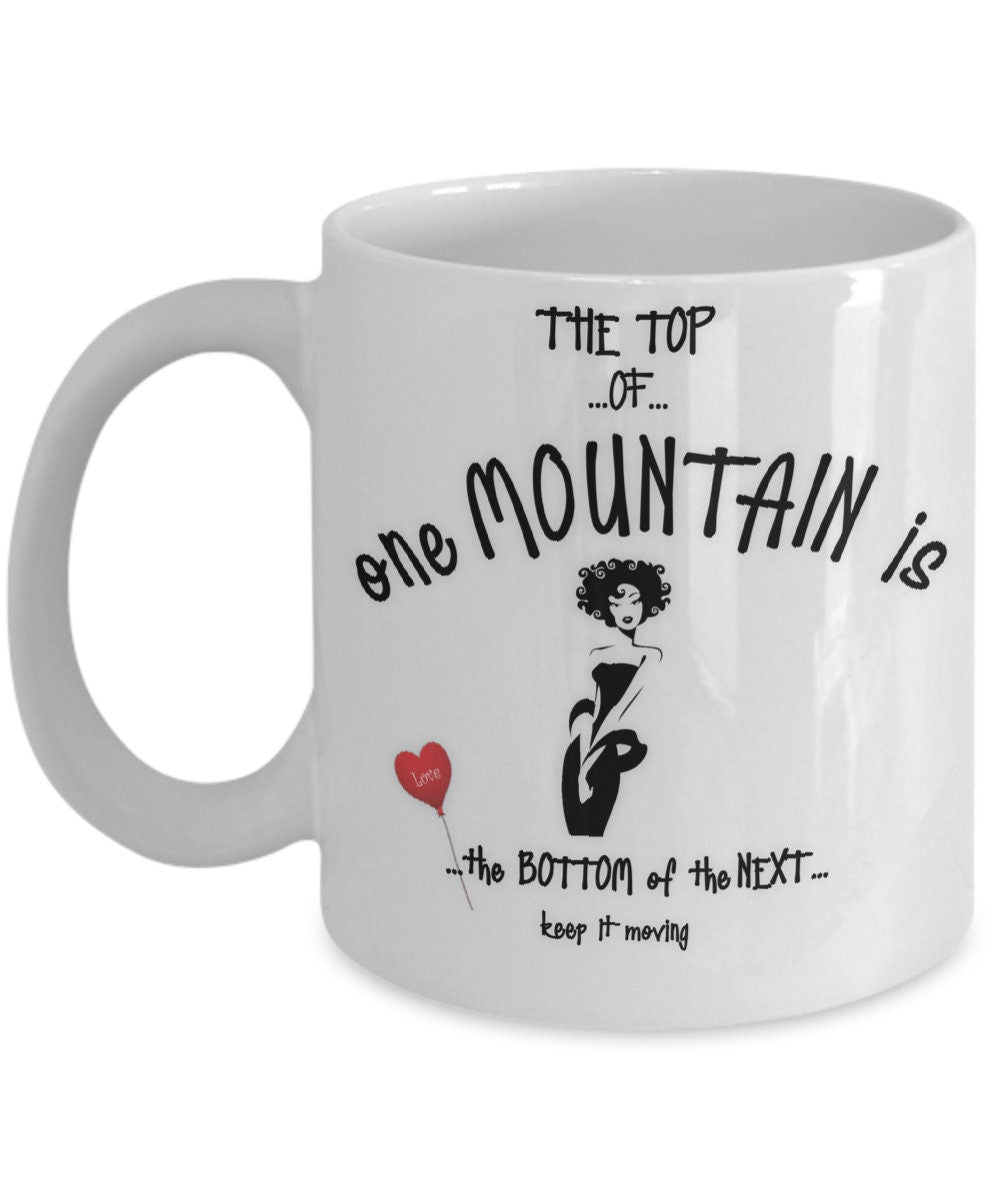 Inspirational Urban Coffee Mug Unique Gift Idea for Her