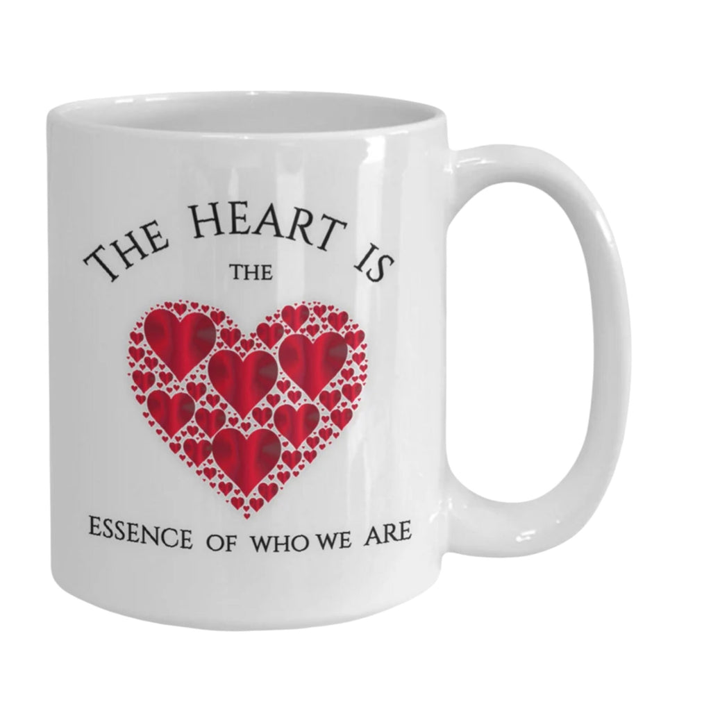 Heart Design Mug Gift for Her with Love and Meaningful Quote
