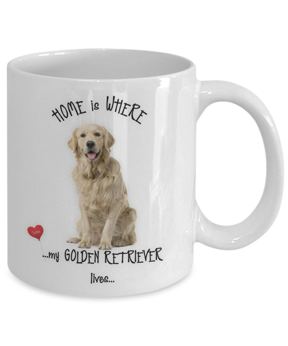 Golden Retriever Gift Coffee Mug for Dog Lovers and Home Decor