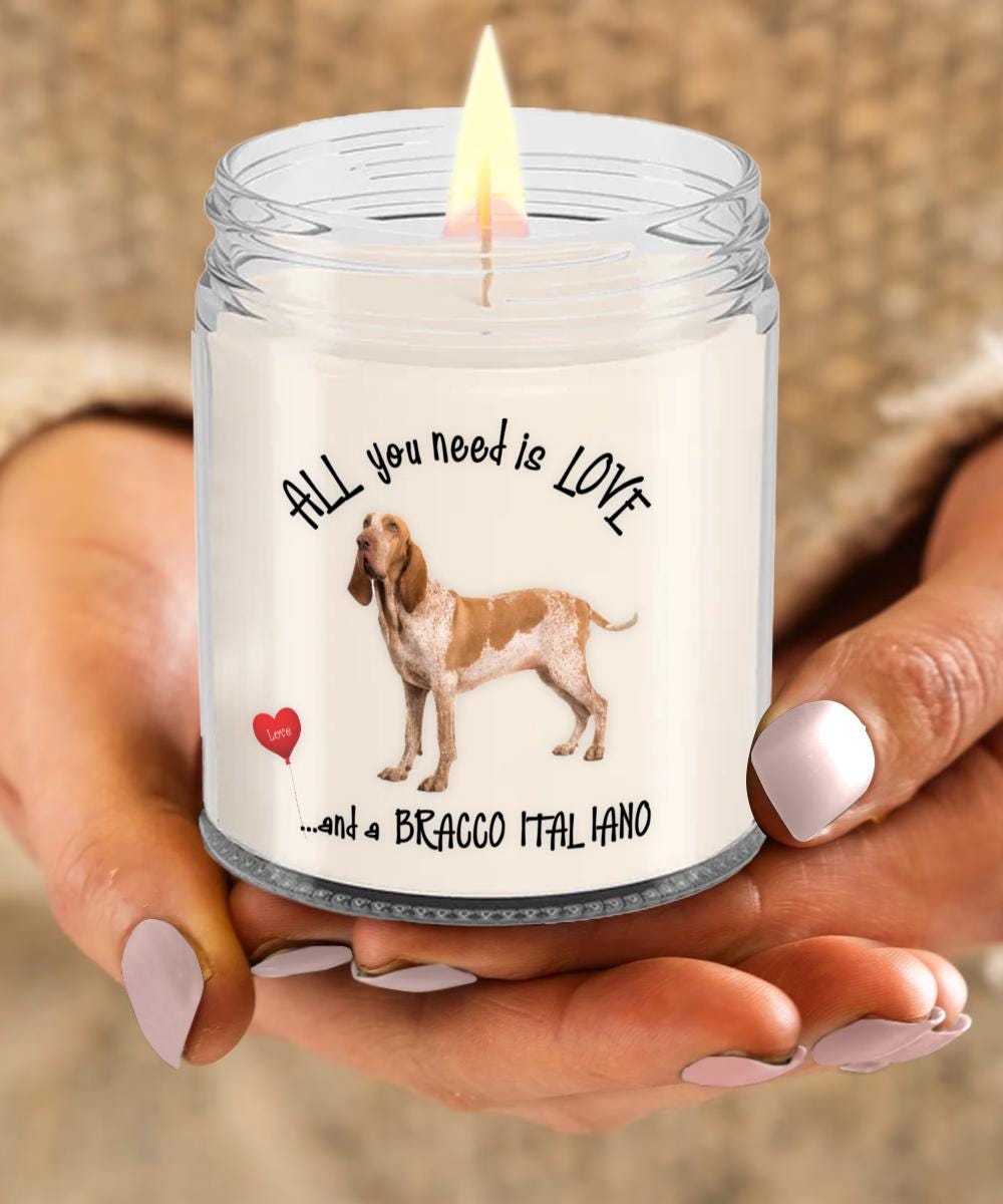 All you need is love and a BRACCO Italiano candle gift
