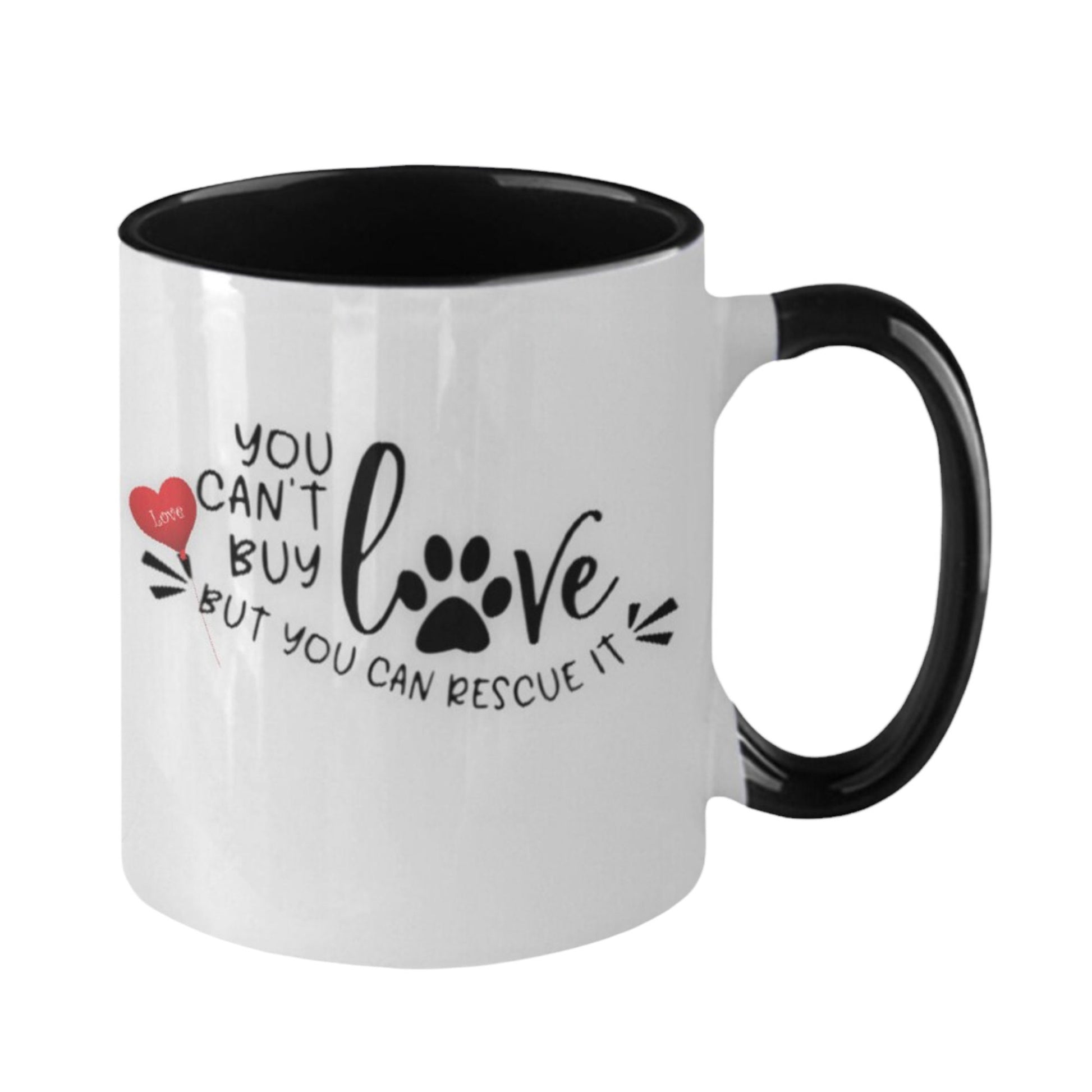 You cant buy love dog mug the perfect rescue dog gift