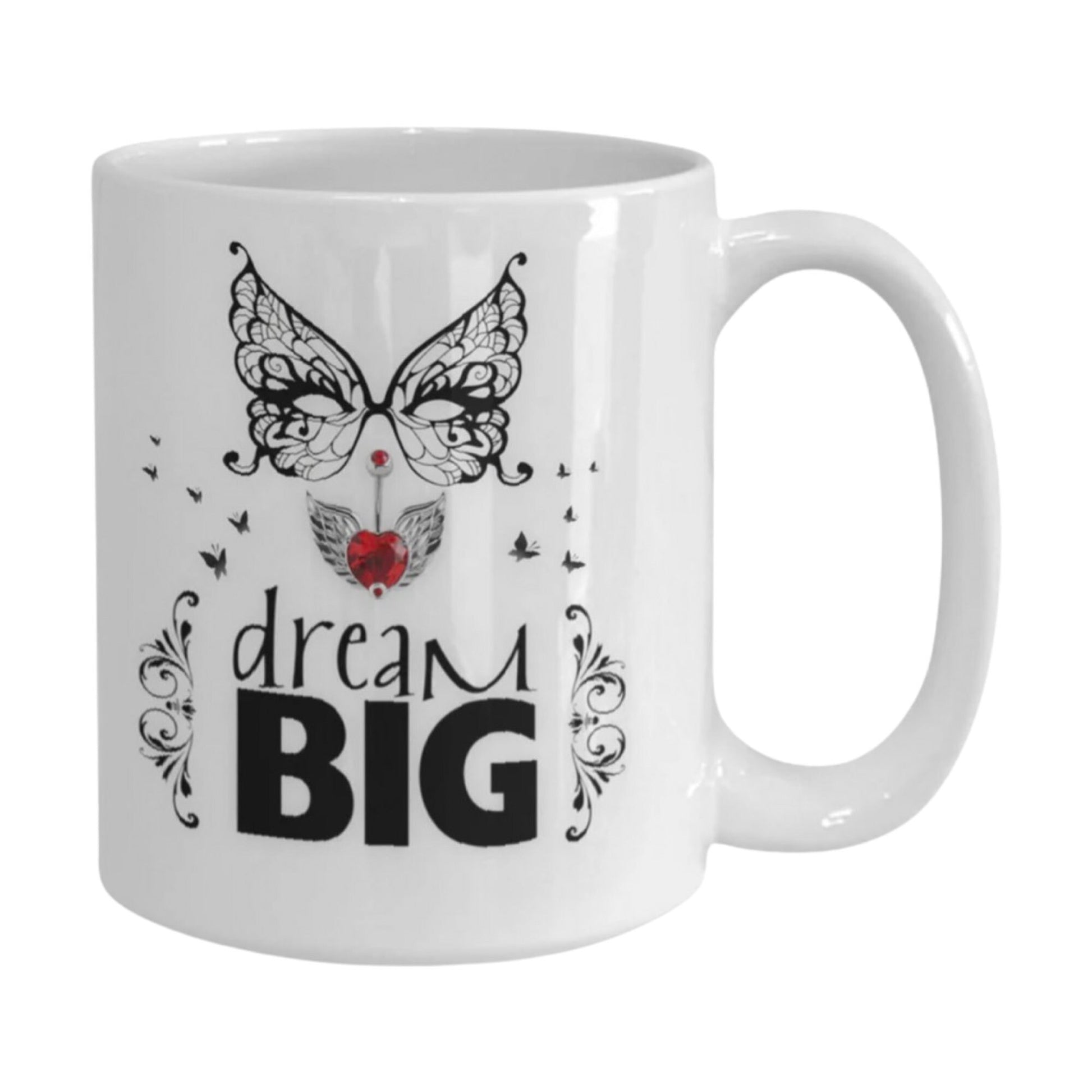 Dream Big Inspiration Coffee Mug Gift for Her or a Friend