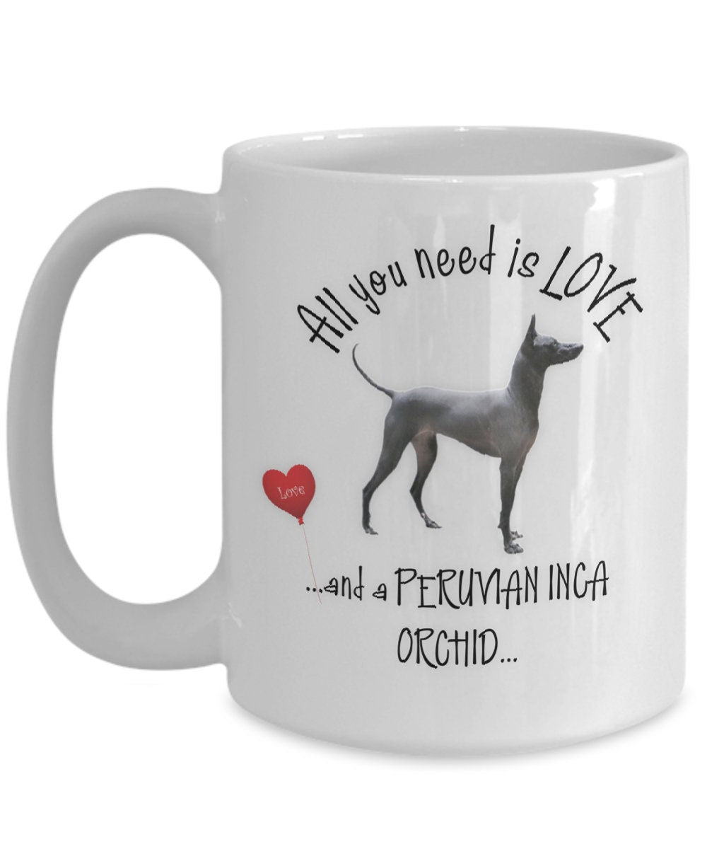 All you need is love and a Peruvian Inca Orchid mug