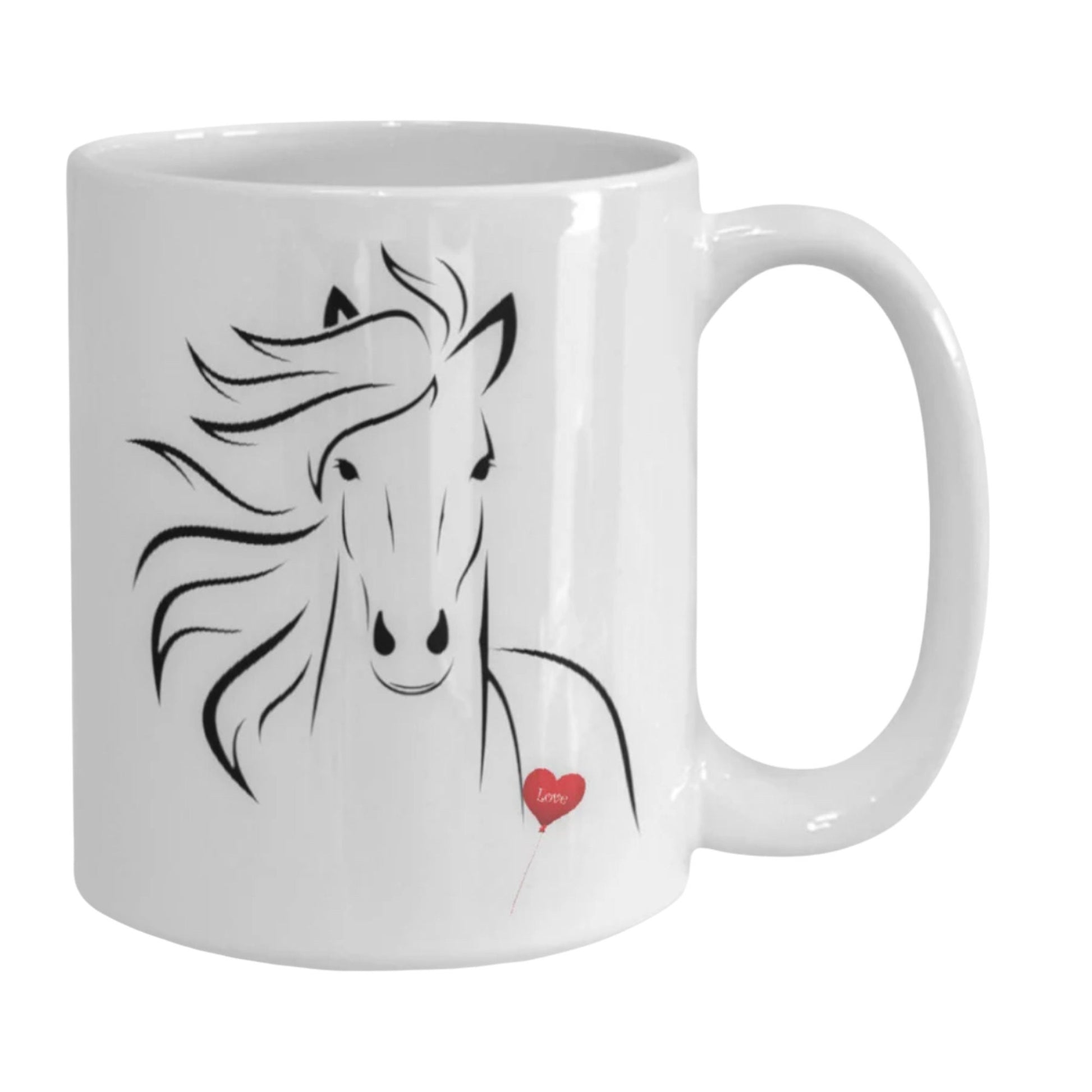 Celebrate Your Love of Horses with This Stylish Coffee Mug