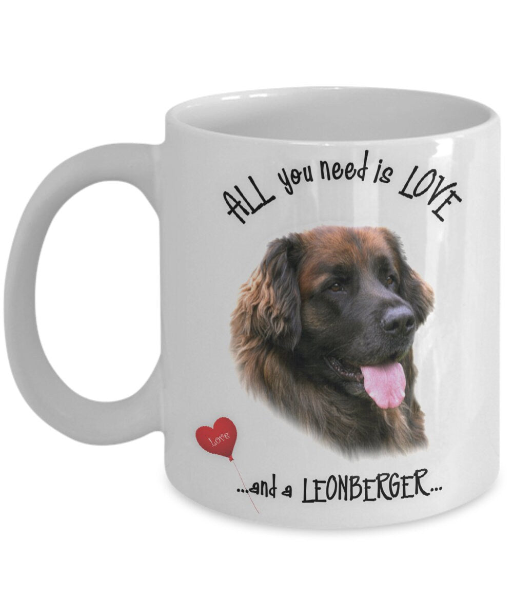 All you need is love and a Leonberger mug for every day