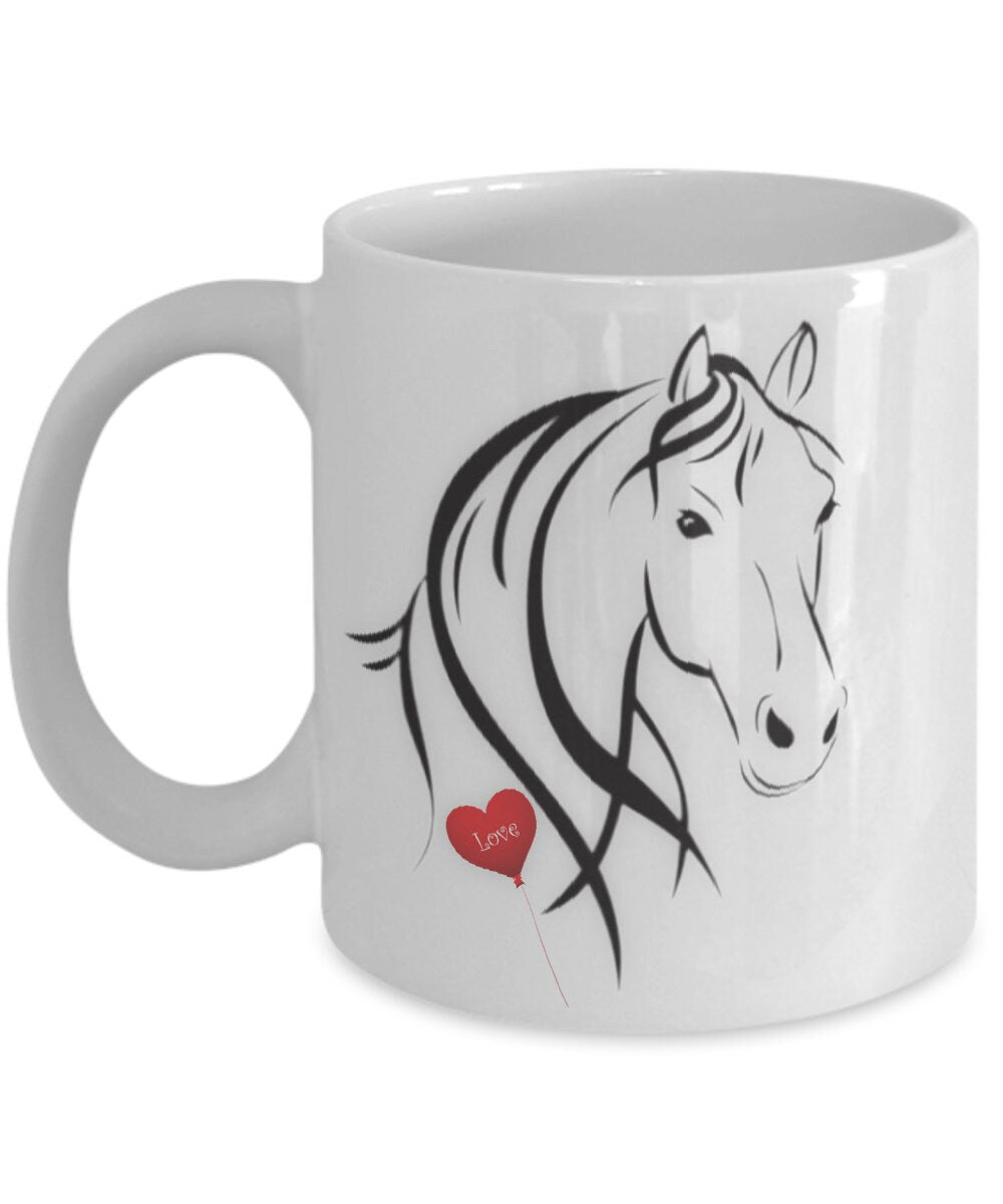 I love my horse mug the perfect horse gift for horse lovers