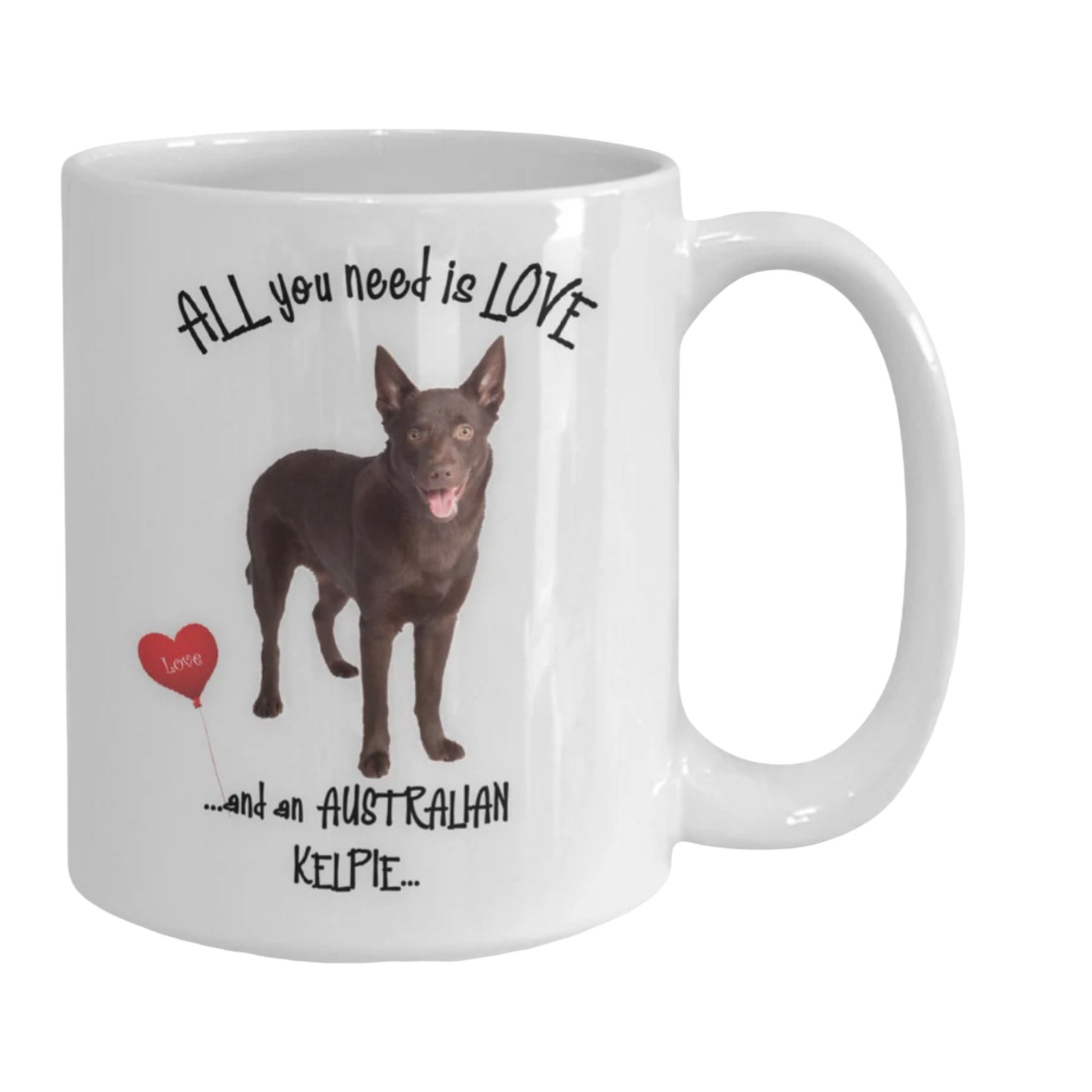 Australian Kelpie Dog Mug for Coffee Lovers and Pet Moms