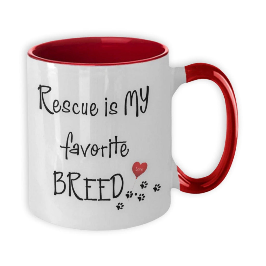 Rescue Quote Dog Mug Perfect Gift for Dog Lovers and Pet Parents
