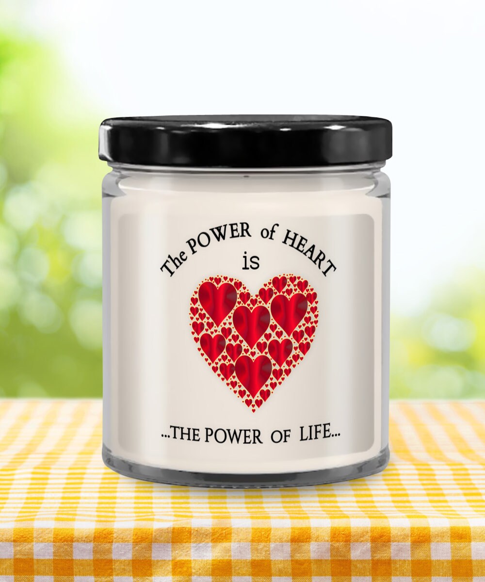Life quote vanilla candle in jar heartfelt gift for her or mom