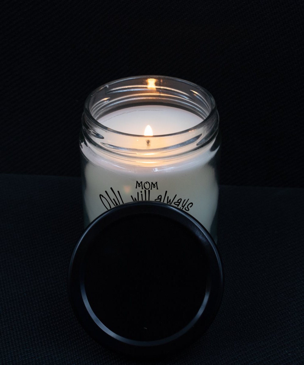 Vanilla Scented Candle Gift for Mom I Will Always Love You