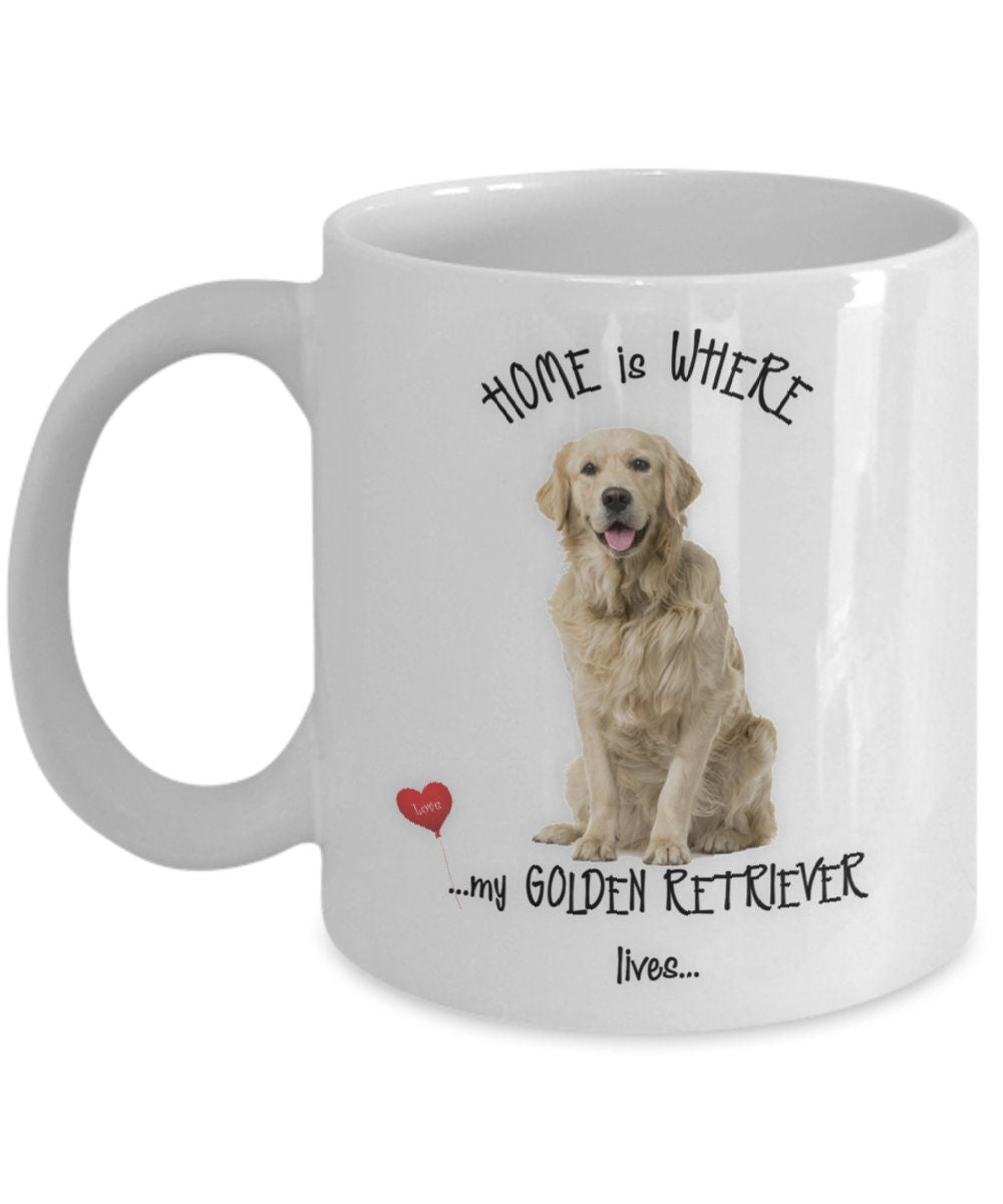 Golden Retriever Gift Coffee Mug for Dog Lovers and Home Decor