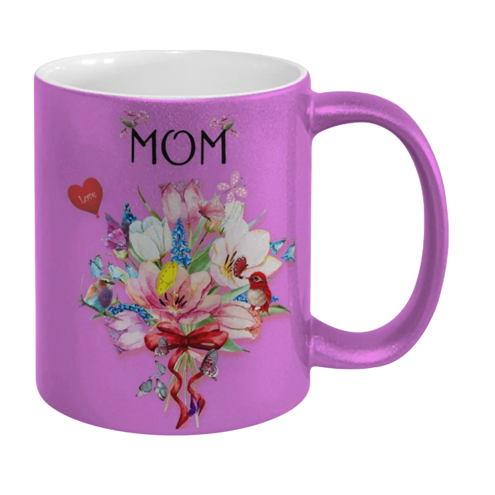 Beautiful Floral Mom Mug Perfect Mother’s Day Gift