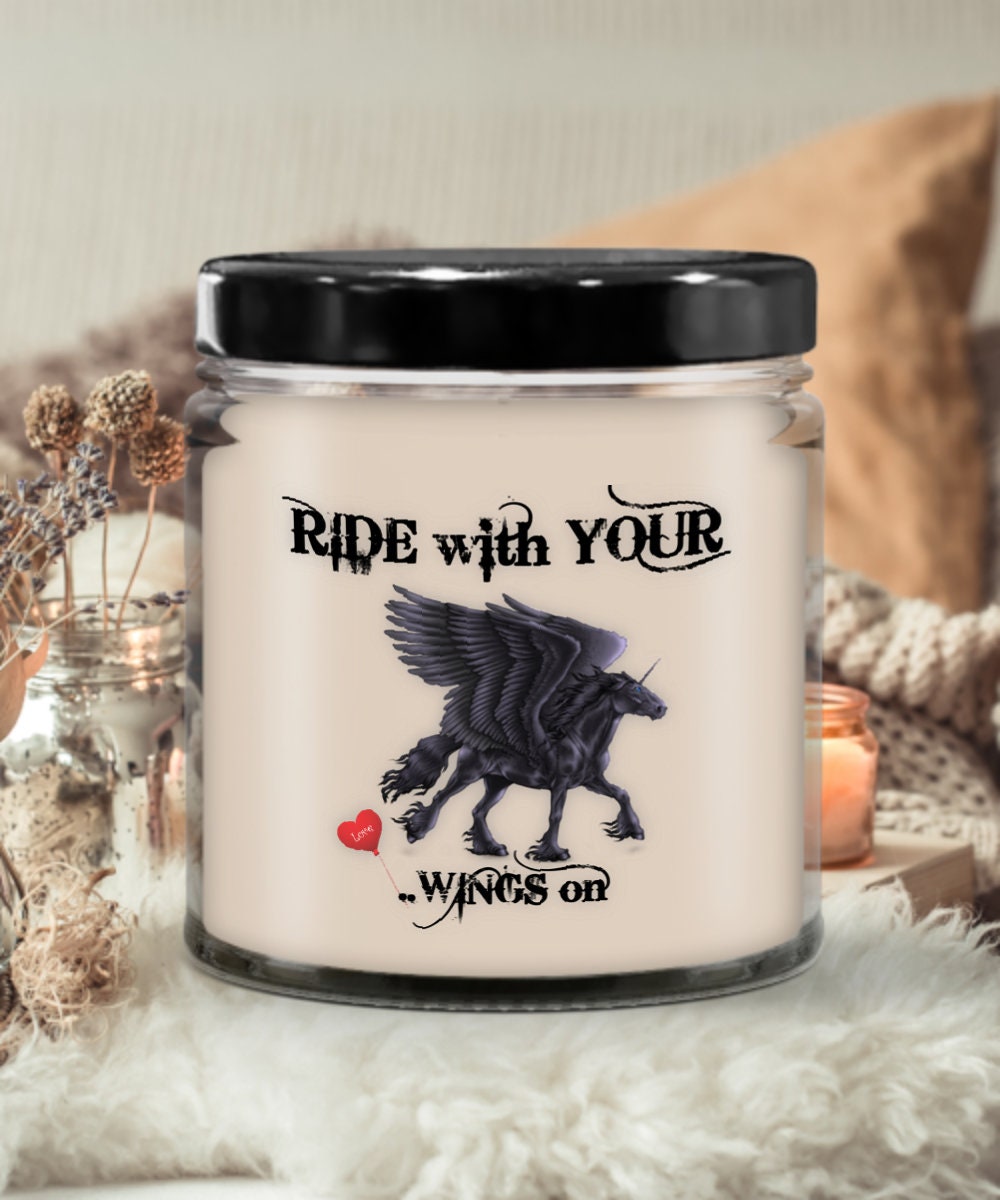 Horse Candle Gift for Horse Lovers Horse Riding and Mom Inspired