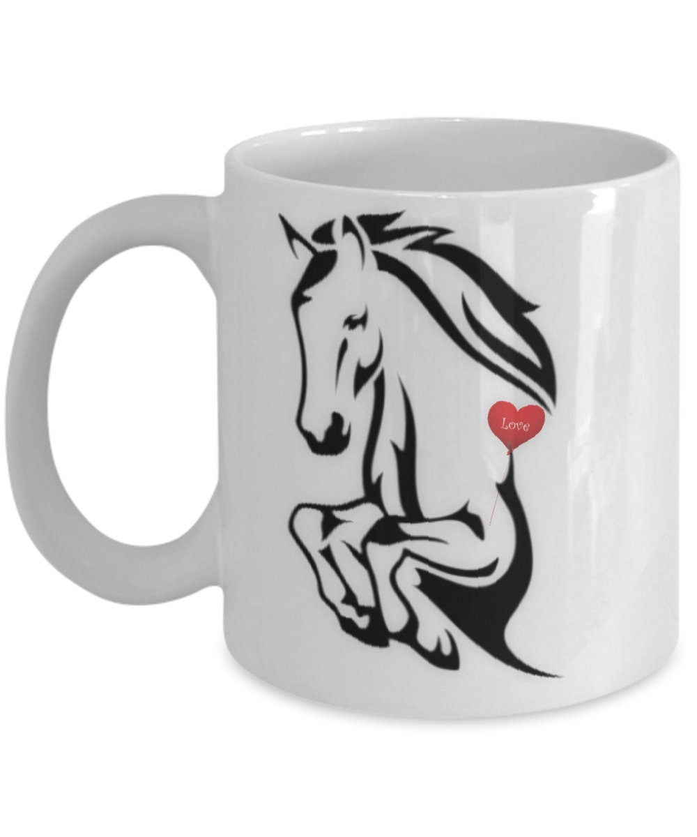 Celebrate Horse Love with This Elegant My Horse Gift Mug