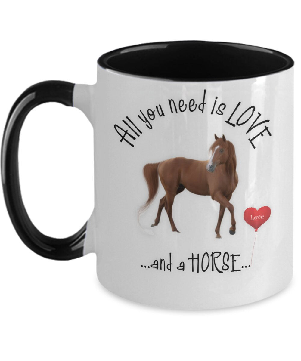 Horse Love Mug Makes the Perfect Gift for Horse Lovers