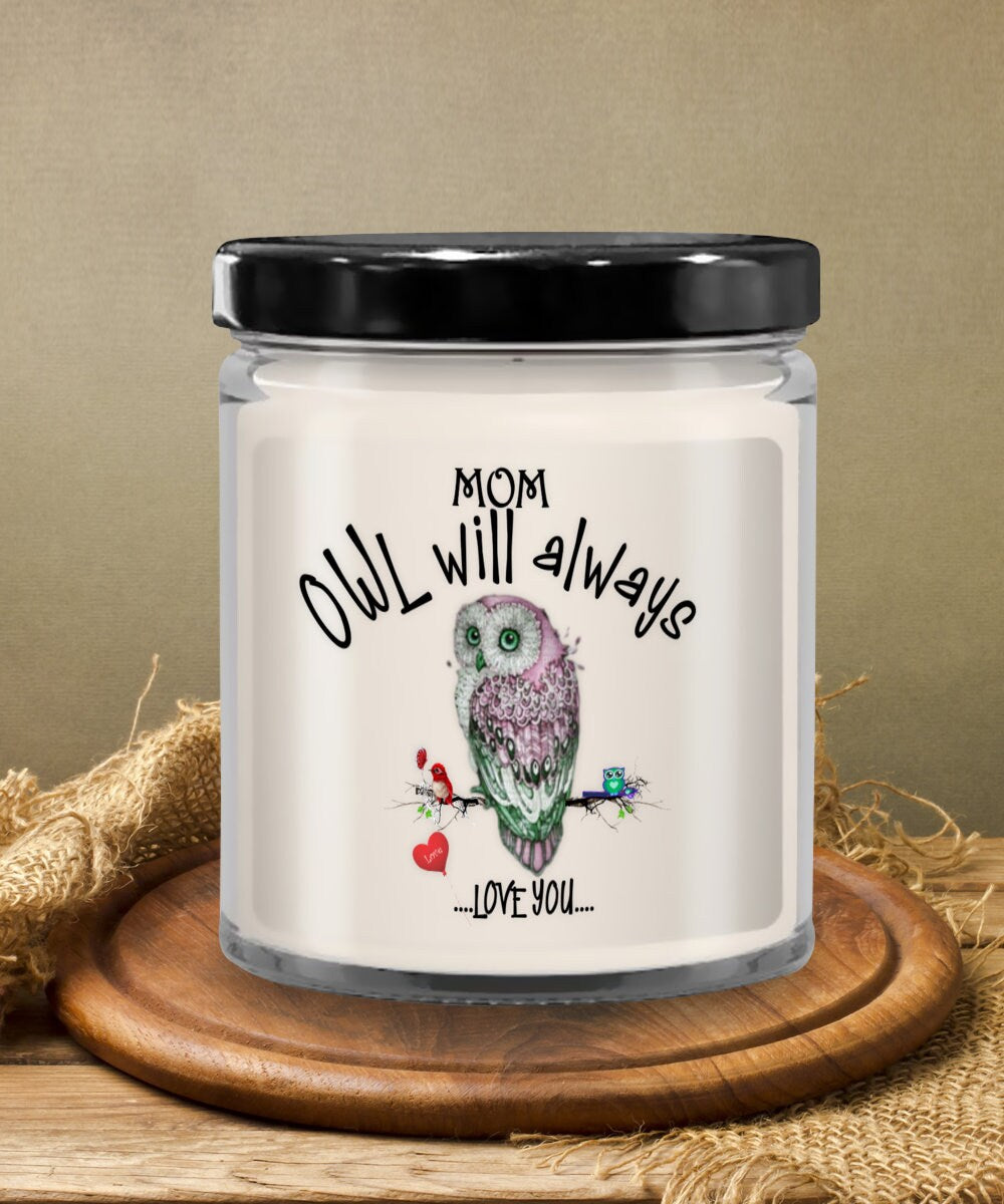Vanilla Scented Candle Gift for Mom I Will Always Love You