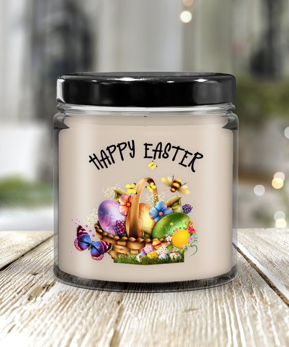 Happy Easter candle makes a perfect thoughtful Easter gift