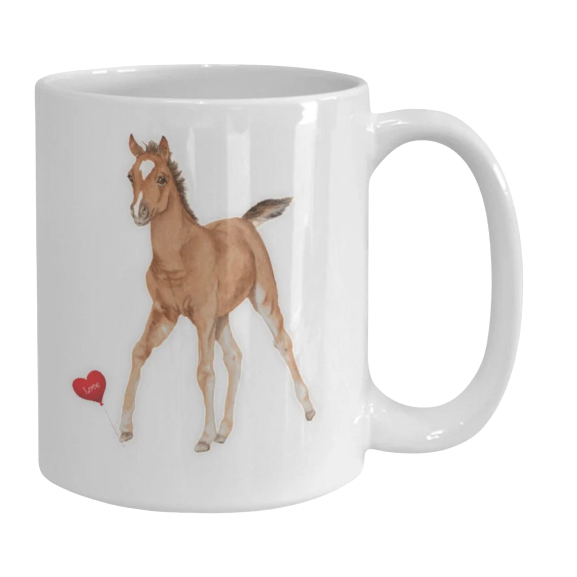 Horse Coffee Mug with Baby Horse Perfect Gift for Horse Lovers