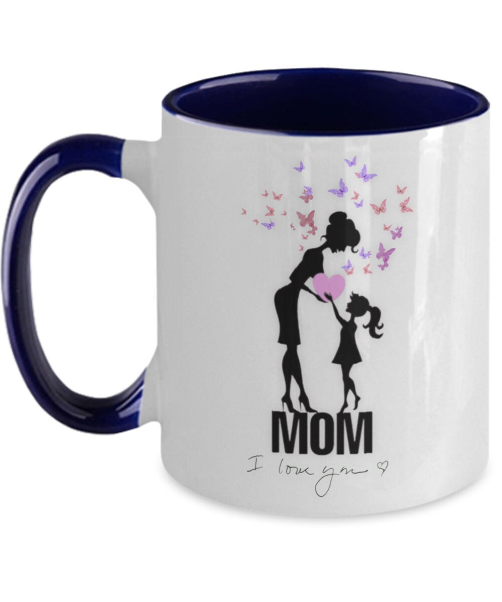 Mom and Daughters Mother's Day Mug Perfect Gift for Moms