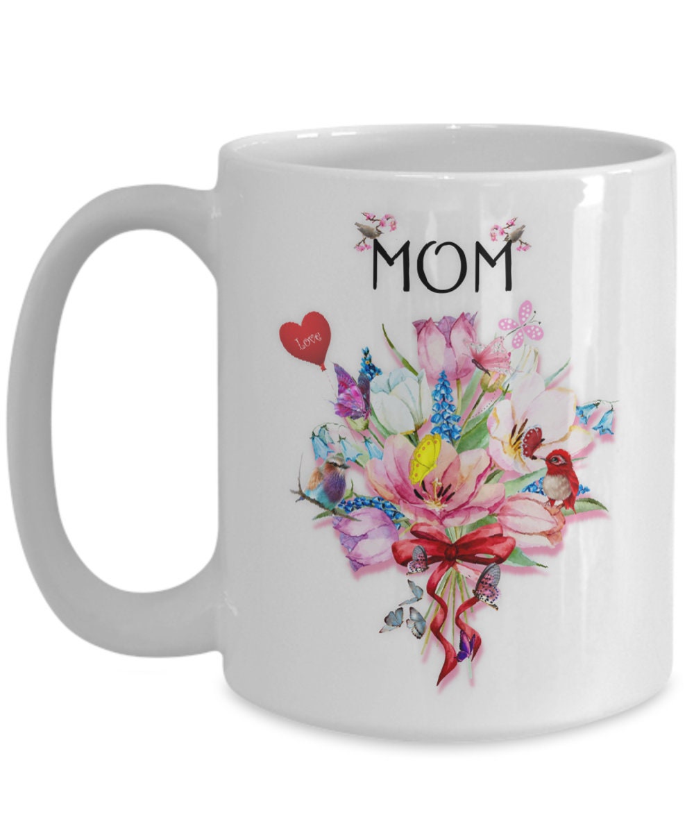 Celebrate Mom with a Floral Ceramic Mug Mother’s Day Gift